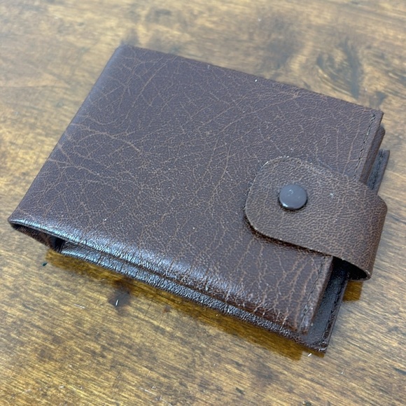 Vintage Leather Wallet and Key Holder Money Cash Cards Pocket Mens Canada NWOT - Picture 7 of 8